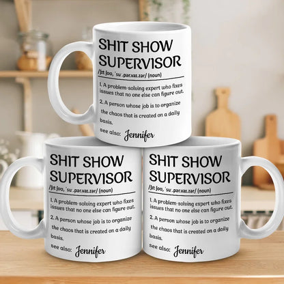The Steady Hand - Coworker Personalized Custom Mug - Gift For Coworkers, Work Friends, Colleagues