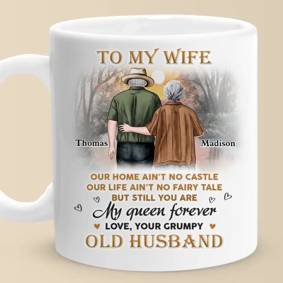 Love Is Not Just A Feeling, It's A Choice We Make Every Day - Couple Personalized Custom Mug - Gift For Husband Wife, Anniversary