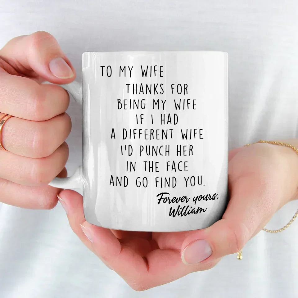 You're My Person, My Love, My Everything - Couple Personalized Custom Mug - Gift For Husband Wife, Anniversary