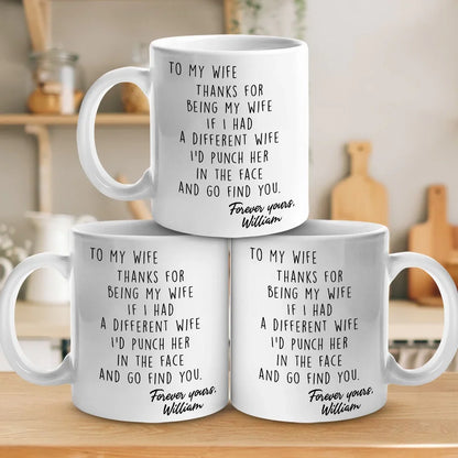 You're My Person, My Love, My Everything - Couple Personalized Custom Mug - Gift For Husband Wife, Anniversary
