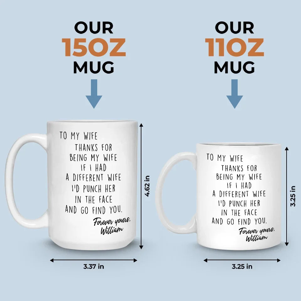 You're My Person, My Love, My Everything - Couple Personalized Custom Mug - Gift For Husband Wife, Anniversary