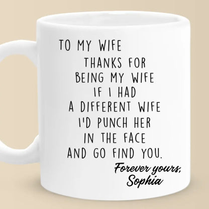 You're My Person, My Love, My Everything - Couple Personalized Custom Mug - Gift For Husband Wife, Anniversary