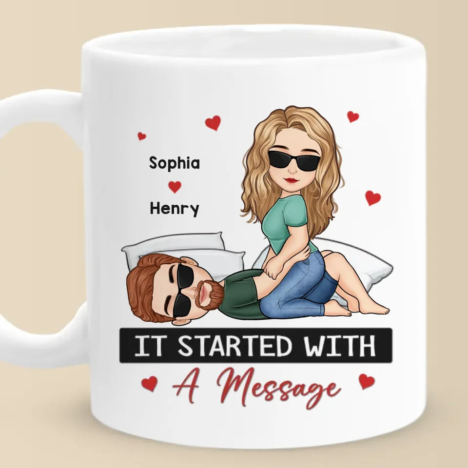 I'll Be Your Steadfast Support - Couple Personalized Custom Mug - Gift For Husband Wife, Anniversary