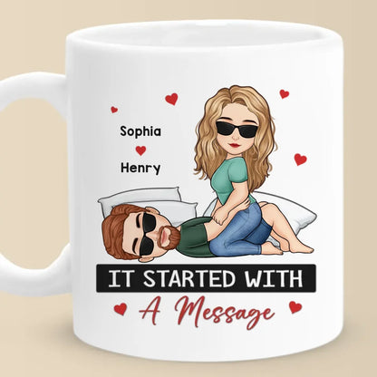 I'll Be Your Steadfast Support - Couple Personalized Custom Mug - Gift For Husband Wife, Anniversary