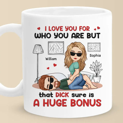 You'll Never Walk Alone, I'm With You - Couple Personalized Custom Mug - Gift For Husband Wife, Anniversary