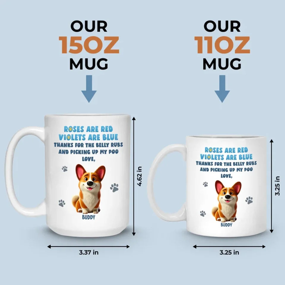 Dogs Are Family - Dog Personalized Custom Mug - Gift For Pet Owners, Pet Lovers
