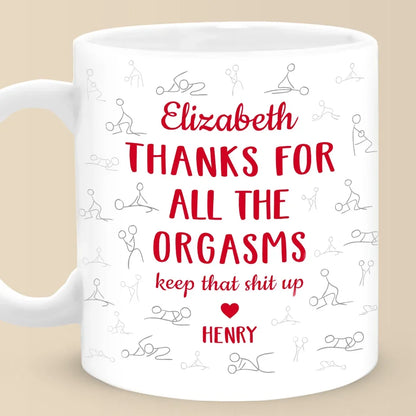 You Are My Rock, My Home, And My Everything - Couple Personalized Custom Mug - Gift For Husband Wife, Anniversary