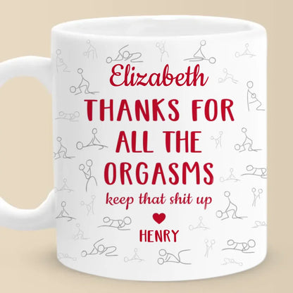 You Are My Rock, My Home, And My Everything - Couple Personalized Custom Mug - Gift For Husband Wife, Anniversary