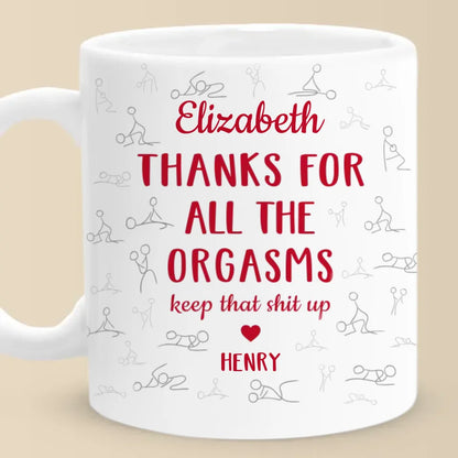 You Are My Rock, My Home, And My Everything - Couple Personalized Custom Mug - Gift For Husband Wife, Anniversary