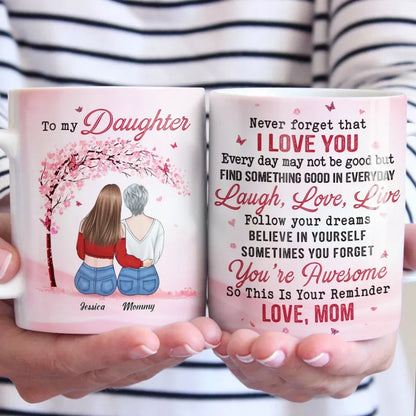 You Are My Most Precious Gift - Family Personalized Custom Mug - Gift For Mom, Daughter