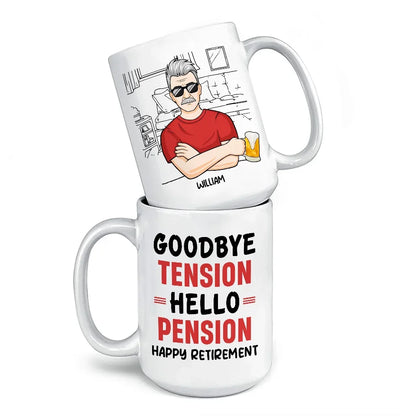 Today Is Your Day - Coworker Personalized Custom Mug - Appreciation, Retirement Gift For Coworkers, Work Friends, Colleagues