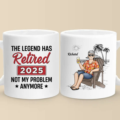 Enjoy Every Morning Without The Alarm Clock - Coworker Personalized Custom Mug - Appreciation, Retirement Gift For Coworkers, Work Friends, Colleagues