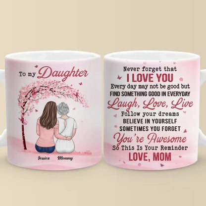 You Are My Most Precious Gift - Family Personalized Custom Mug - Gift For Mom, Daughter