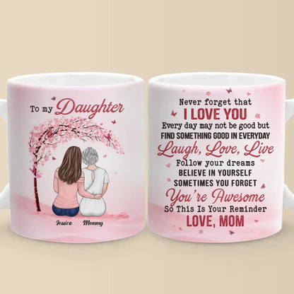 You Are My Most Precious Gift - Family Personalized Custom Mug - Gift For Mom, Daughter