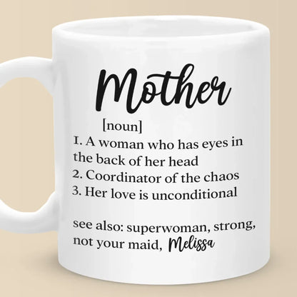 No Matter What, Mom's Love Never Fades - Family Personalized Custom Mug - Gift For Mom, Grandma
