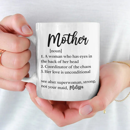 No Matter What, Mom's Love Never Fades - Family Personalized Custom Mug - Gift For Mom, Grandma
