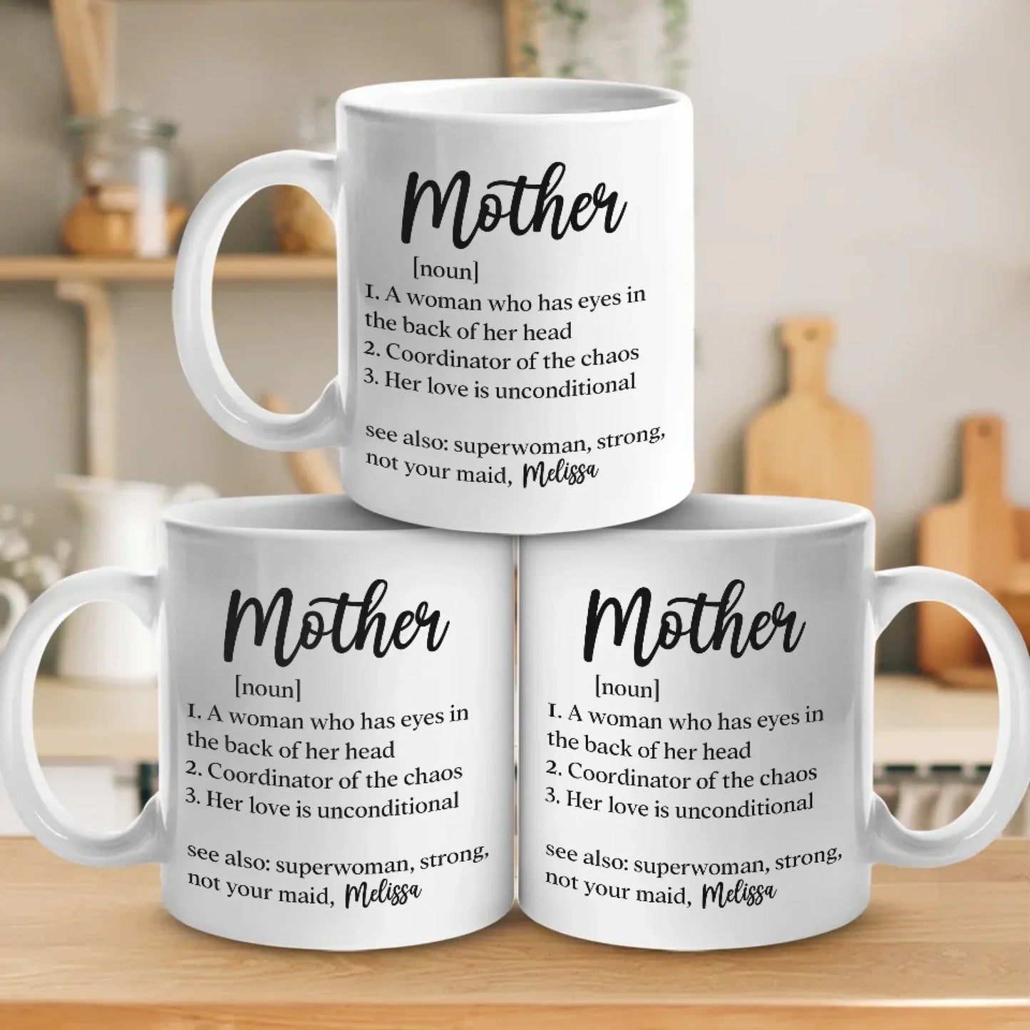 No Matter What, Mom's Love Never Fades - Family Personalized Custom Mug - Gift For Mom, Grandma