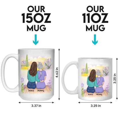 Anything For My Daughter - Family Personalized Custom Mug - Gift For Mom, Daughter