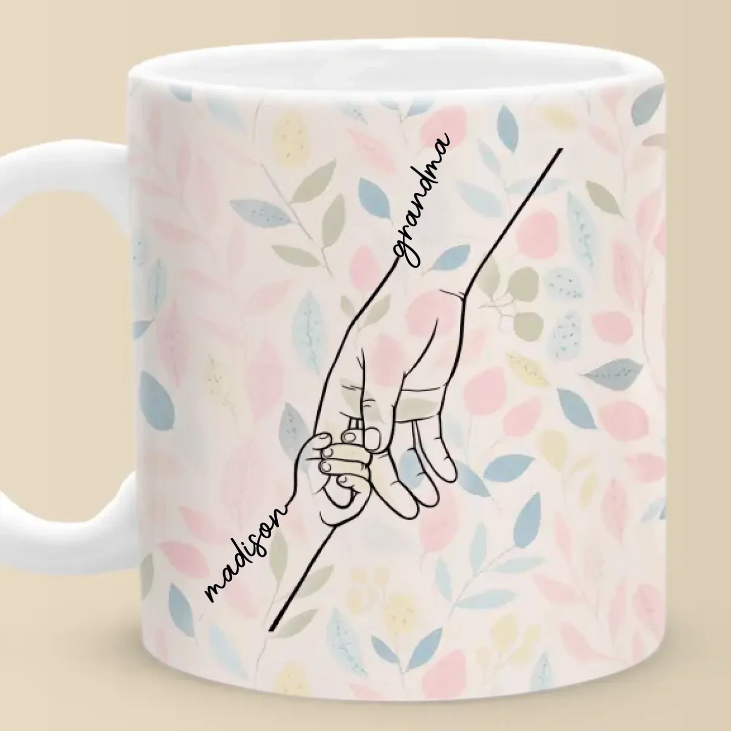 If Nothing Is Going Well, Call Your Grandmother - Family Personalized Custom Mug - Gift For Mom, Grandma