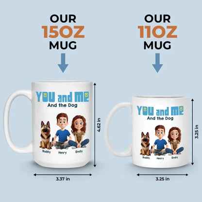 Let Me Introduce My Lovely Family - Dog & Cat Personalized Custom Mug - Gift For Pet Owners, Pet Lovers