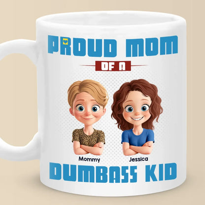 My Mom Is The Greatest Of All Time - Family Personalized Custom Mug - Gift For Mom