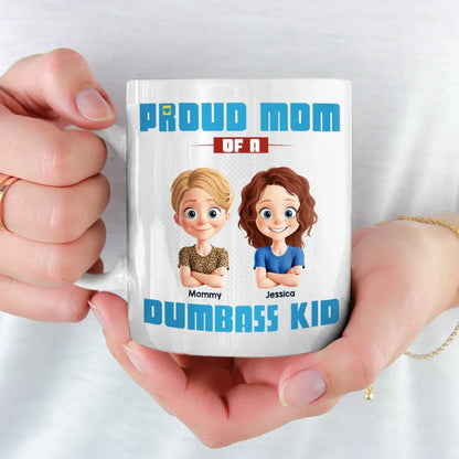 My Mom Is The Greatest Of All Time - Family Personalized Custom Mug - Gift For Mom