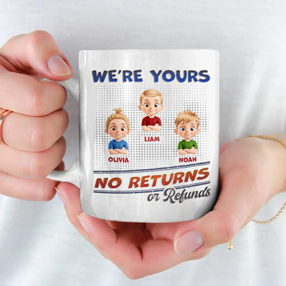 Handpicked With Love, Just For You - Family Personalized Custom Mug - Mother's Day Gift For Mom, Grandma