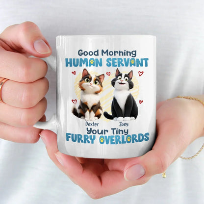 Paws And Reflect - Cat Personalized Custom Mug - Gift For Pet Owners, Pet Lovers