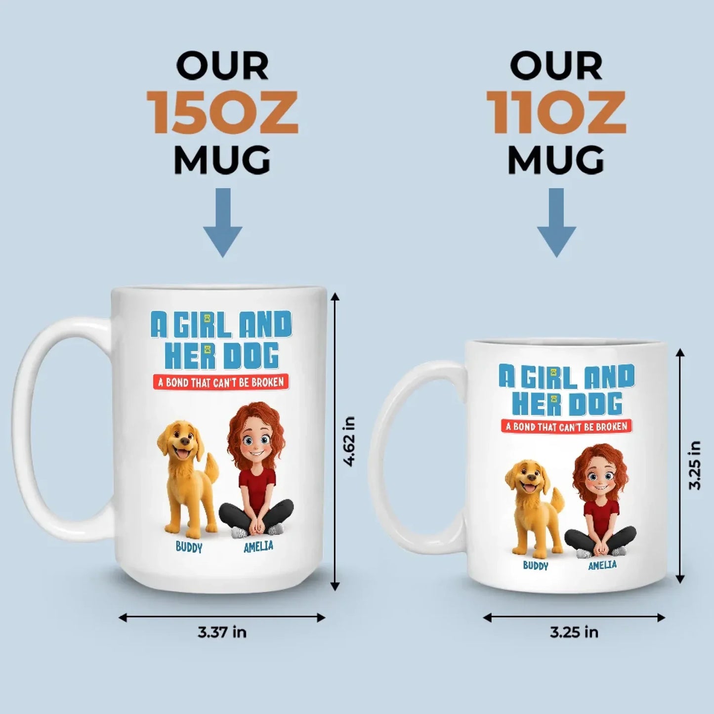 Can't Resist Licking My Favorite Human - Dog Personalized Custom Mug - Gift For Pet Owners, Pet Lovers