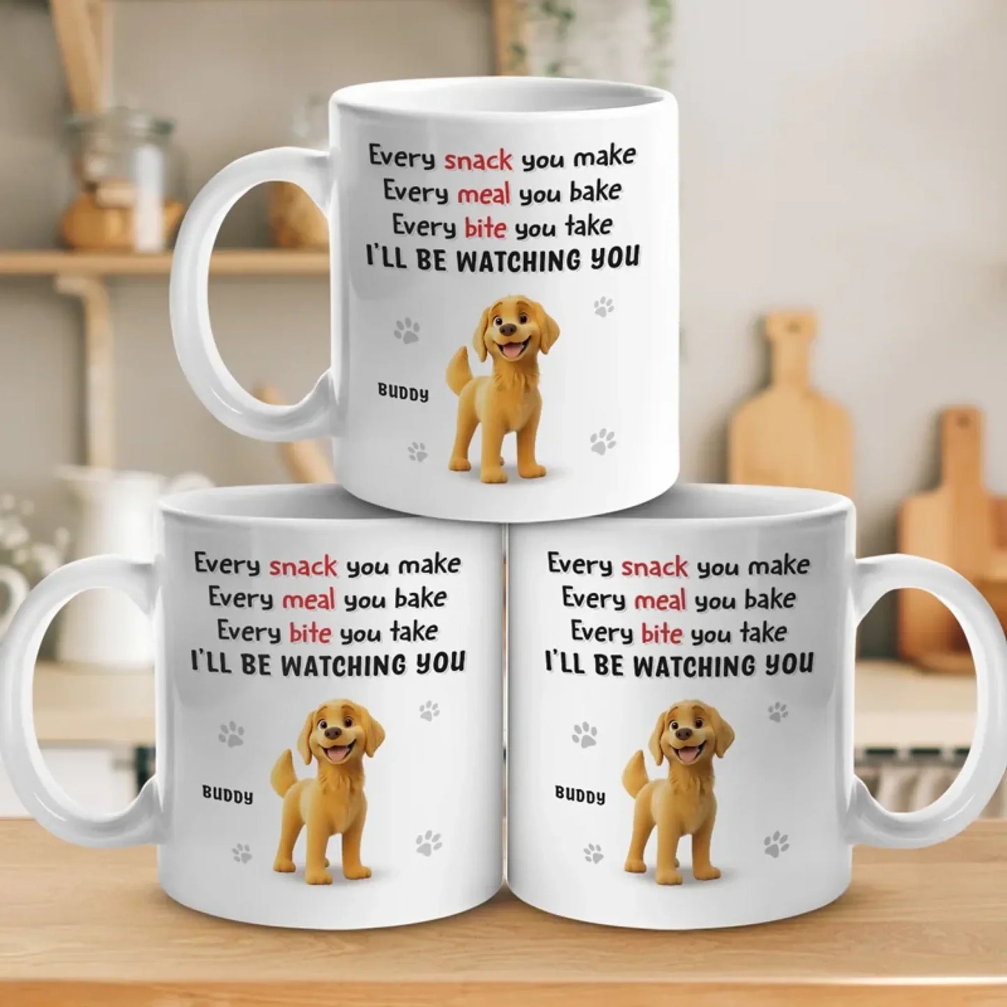This Home Runs On Tail Wags And Snack Bribes - Dog Personalized Custom Mug - Gift For Pet Owners, Pet Lovers
