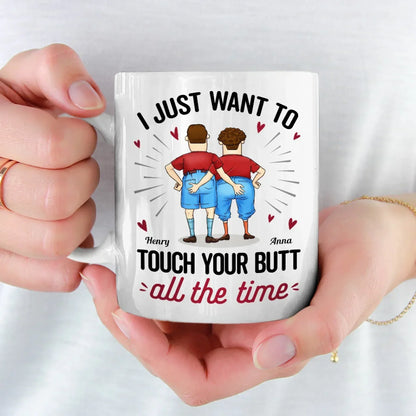 You're The Best Part Of My Every Day - Couple Personalized Custom Mug - Gift For Husband Wife, Anniversary