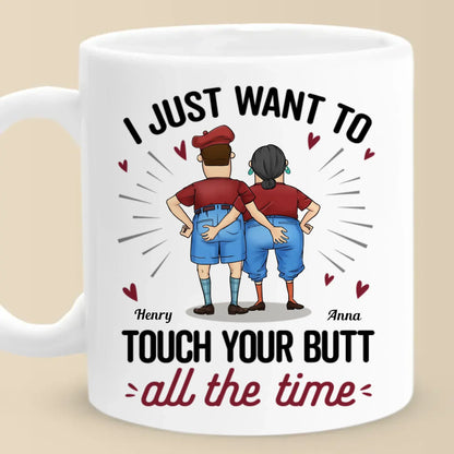 You're The Best Part Of My Every Day - Couple Personalized Custom Mug - Gift For Husband Wife, Anniversary