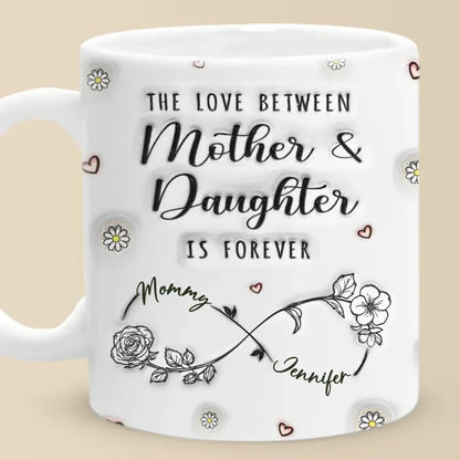 Love Woven Together - Family Personalized Custom 3D Inflated Effect Printed Mug - Mother's Day, Gift For Mom, Daughter