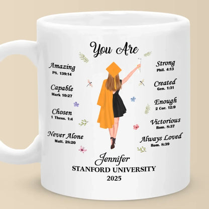 Believe In Yourself And All That You Are - Family Personalized Custom Mug - Graduation Gift For Family Members, Siblings, Brothers, Sisters