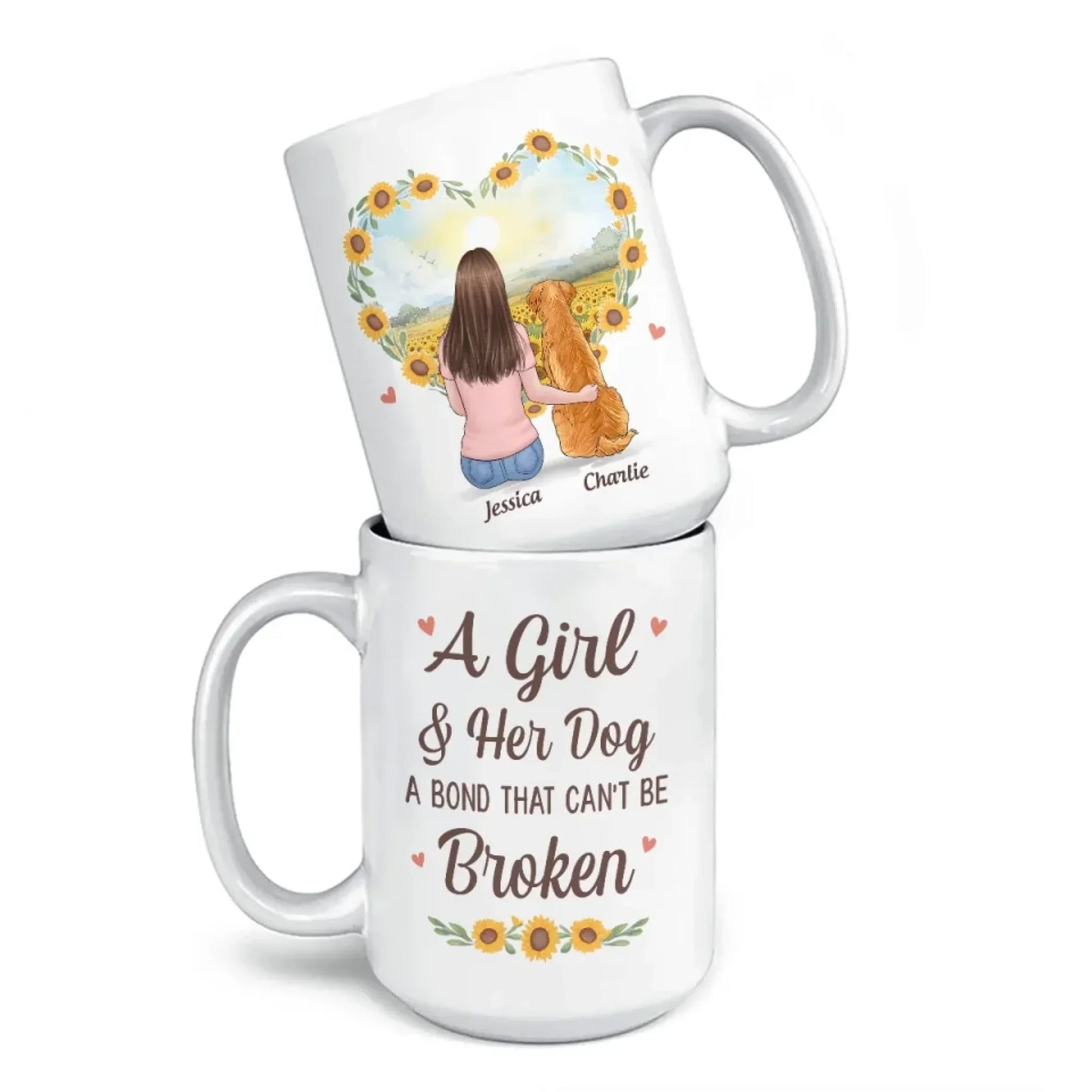 Best Friends Fur Life - Dog Personalized Custom Mug - Gift For Pet Owners, Pet Lovers