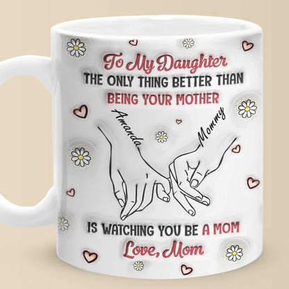 Your Love Is My Guide - Family Personalized Custom 3D Inflated Effect Printed Mug - Mother's Day, Gift For Mom, Grandma