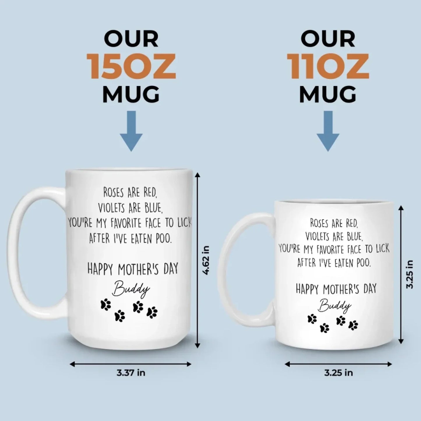 Love You More Than Treats - Dog & Cat Personalized Custom Mug - Gift For Pet Owners, Pet Lovers