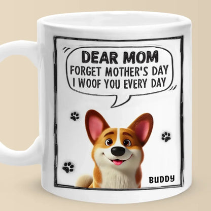 Together Is Our Favorite Place - Dog Personalized Custom 3D Inflated Effect Printed Mug - Mother's Day, Gift For Pet Owners, Pet Lovers