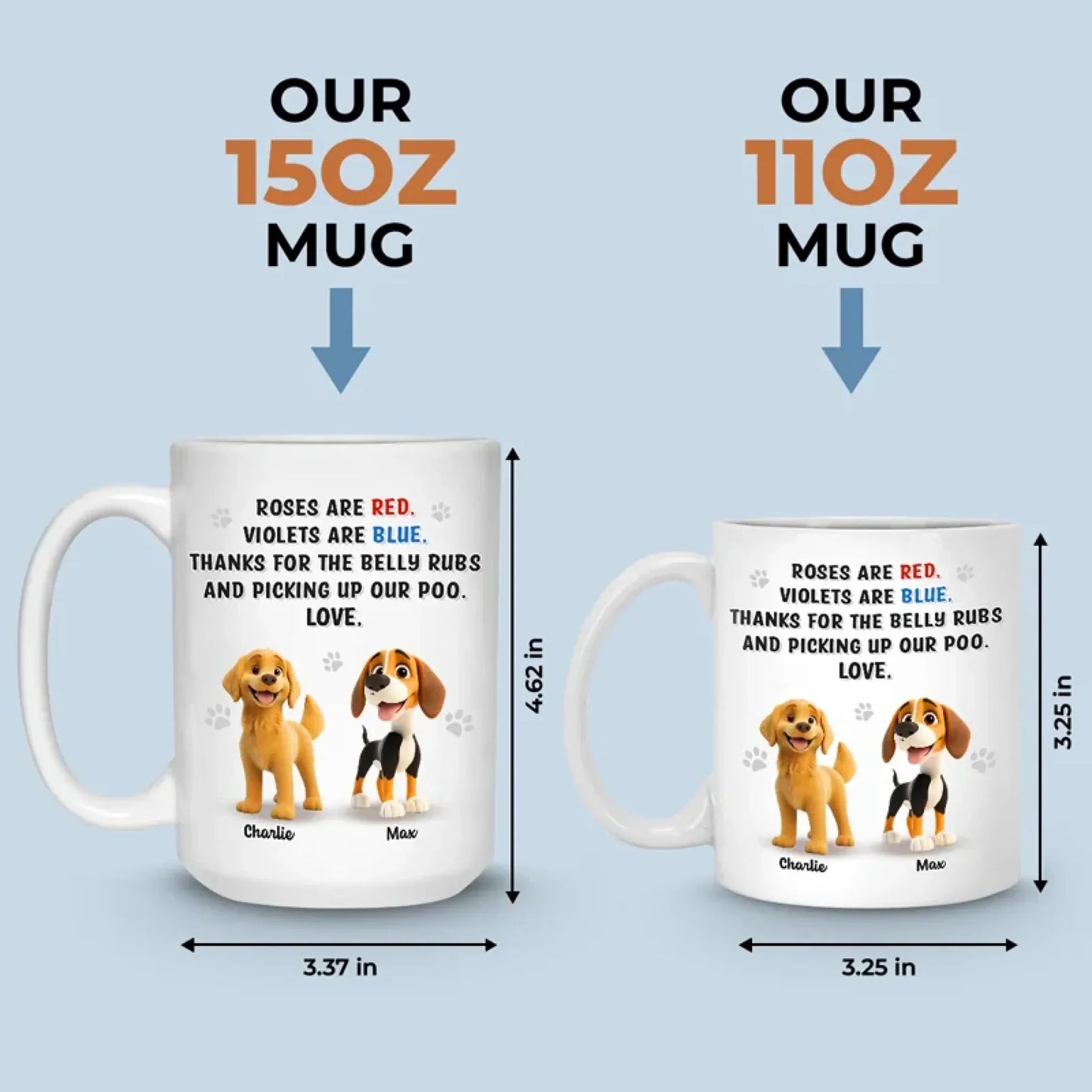 Life's Better With Muddy Paws - Dog Personalized Custom Mug - Gift For Pet Owners, Pet Lovers