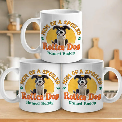 Raising A Furry Diva Since Day One - Dog Personalized Custom Mug - Gift For Pet Owners, Pet Lovers