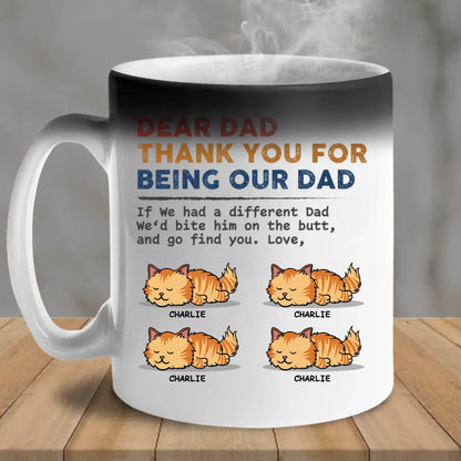Custom Photo Dogs Welcome, People Tolerated - Dog & Cat Personalized Custom Color Changing Mug - Gift For Pet Owners, Pet Lovers