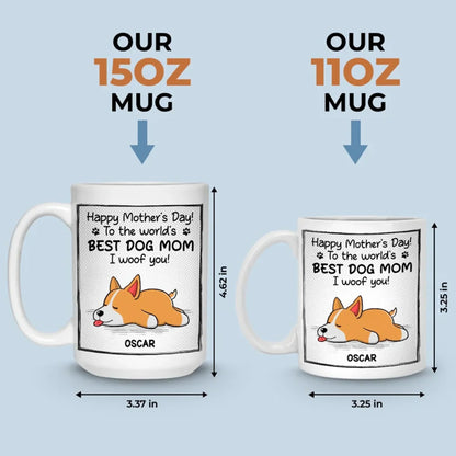 Custom Photo You're Pawsitively The Best, Mom - Dog & Cat Personalized Custom Mug - Father's Day, Mother's Day, Gift For Pet Owners, Pet Lovers