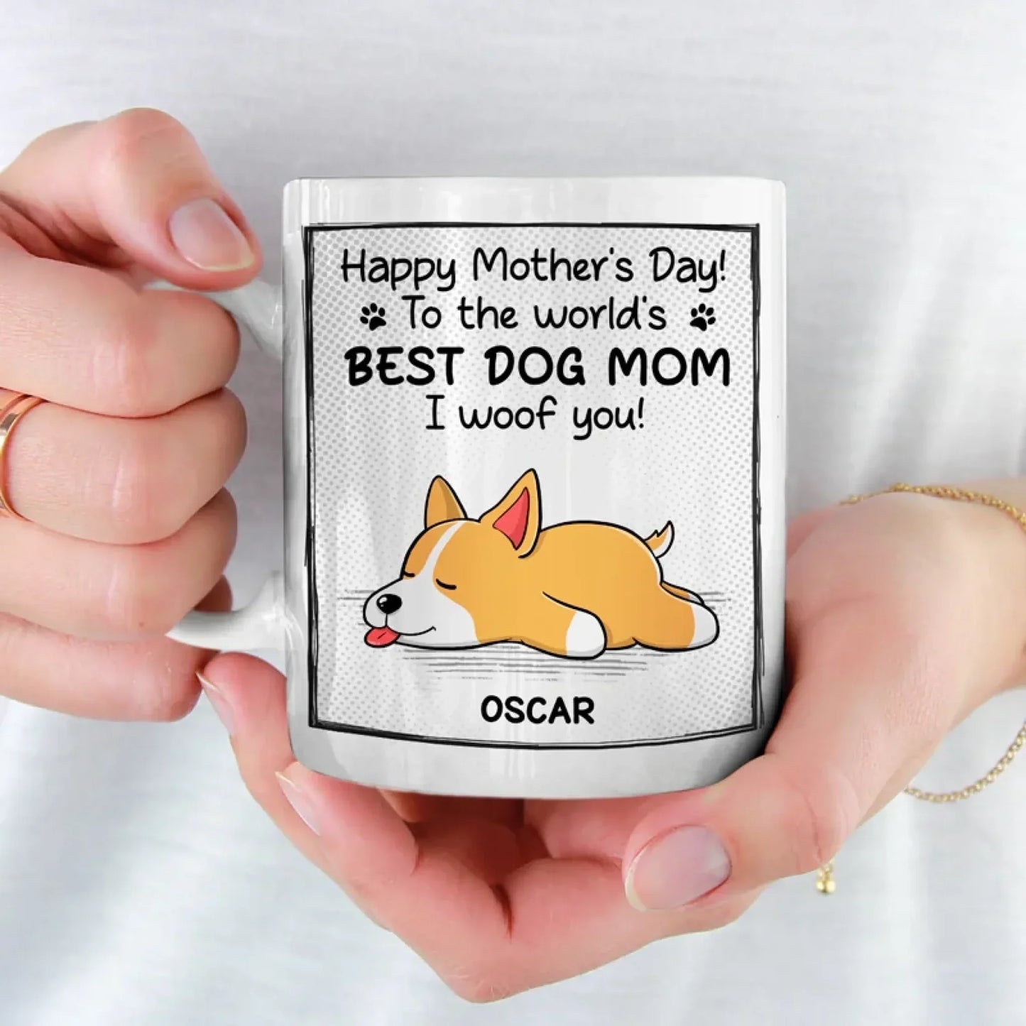 Custom Photo You're Pawsitively The Best, Mom - Dog & Cat Personalized Custom Mug - Father's Day, Mother's Day, Gift For Pet Owners, Pet Lovers