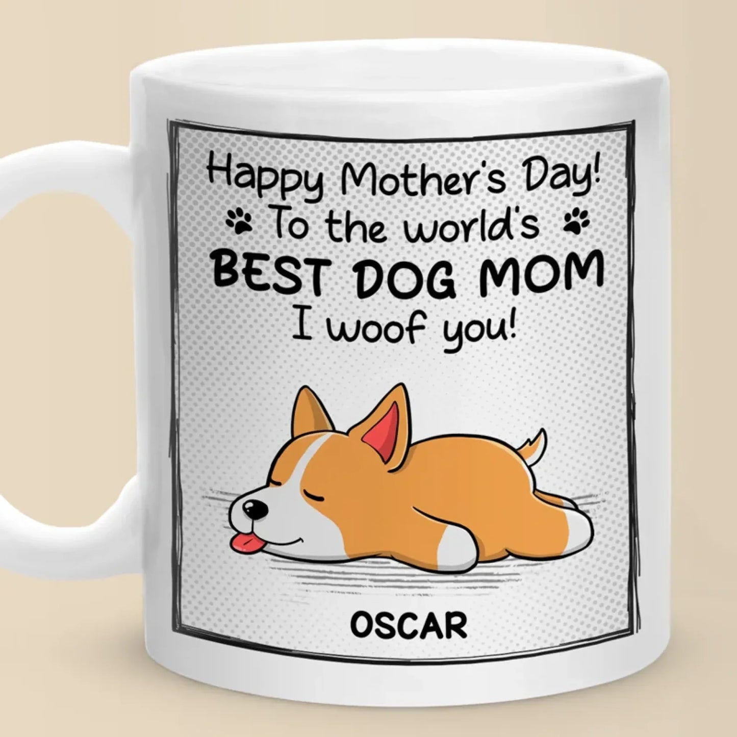 Custom Photo You're Pawsitively The Best, Mom - Dog & Cat Personalized Custom Mug - Father's Day, Mother's Day, Gift For Pet Owners, Pet Lovers