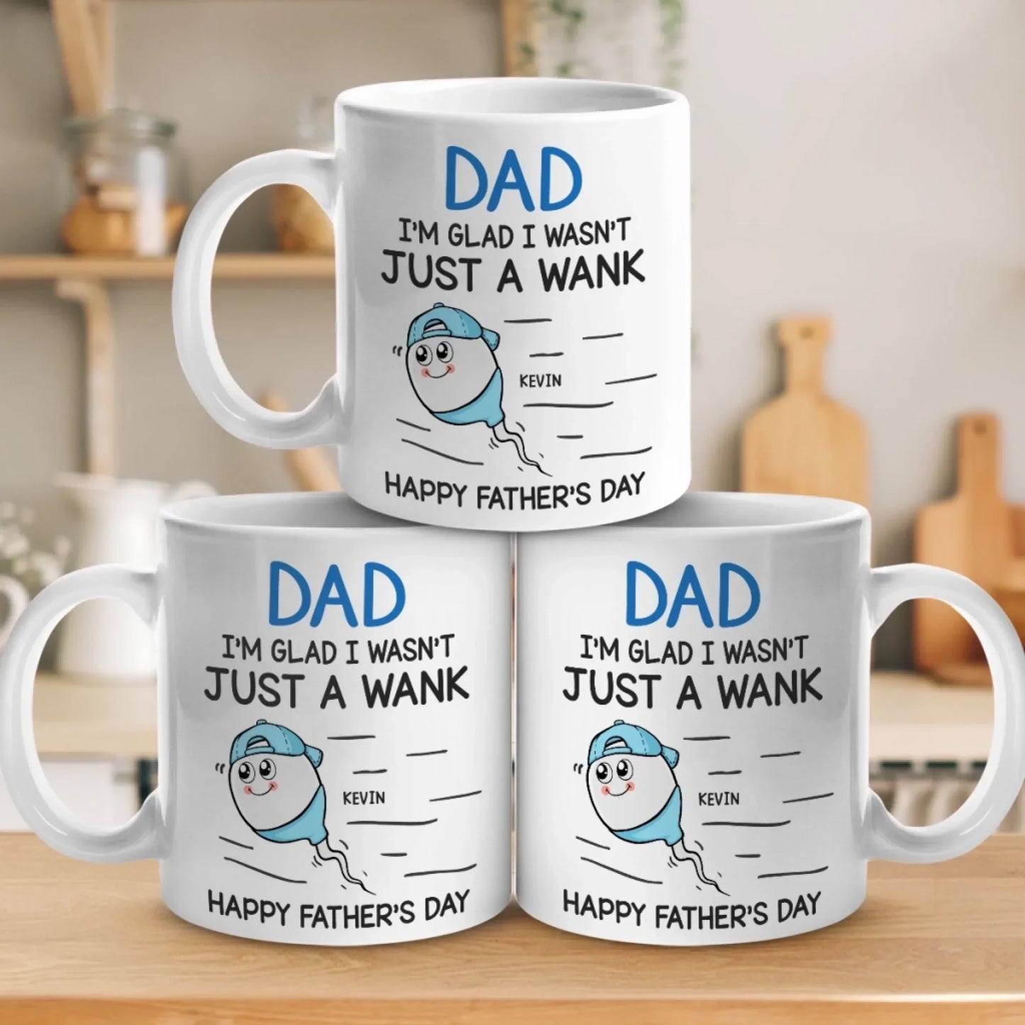 One Squirt Of Greatness, Cheers Dad - Family Personalized Custom Mug - Father's Day, Gift For Dad