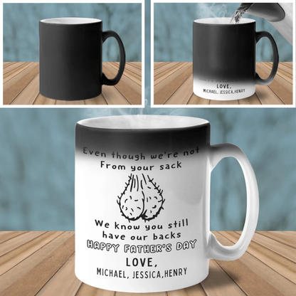 You're The Best Dad We Could Ever See - Family Personalized Custom Color Changing Mug - Father's Day, Gift For Dad