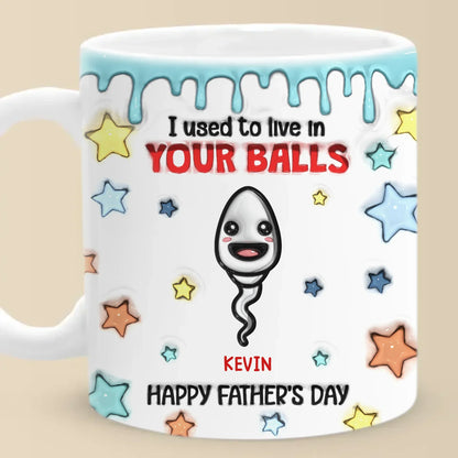 We're Your Best Swimmers - Family Personalized Custom 3D Inflated Effect Printed Mug - Father's Day, Gift For Dad, Grandpa