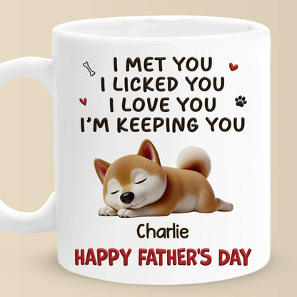 World's Best Ball Thrower - Dog Personalized Custom Mug - Father's Day, Gift For Pet Owners, Pet Lovers