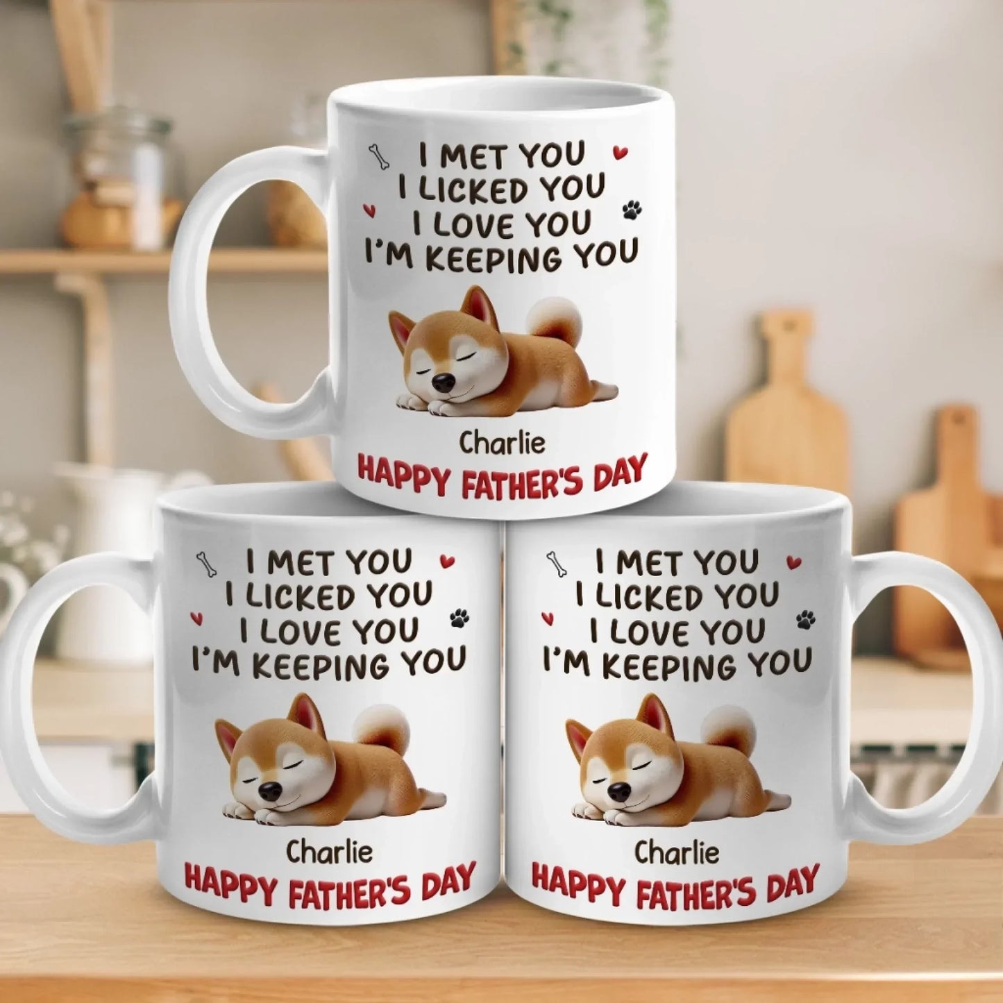 World's Best Ball Thrower - Dog Personalized Custom Mug - Father's Day, Gift For Pet Owners, Pet Lovers