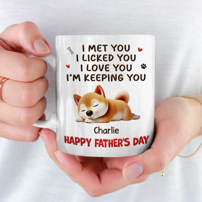 World's Best Ball Thrower - Dog Personalized Custom Mug - Father's Day, Gift For Pet Owners, Pet Lovers